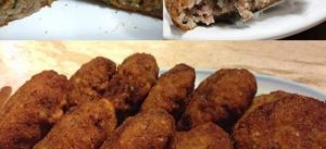Bolinho de carne moída com casquinha crocante: irresistível por dentro e por fora!